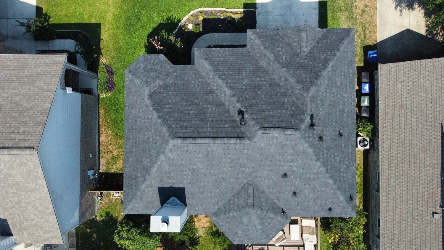 Gutter installation with new roof in Stone Oak, San Antonio